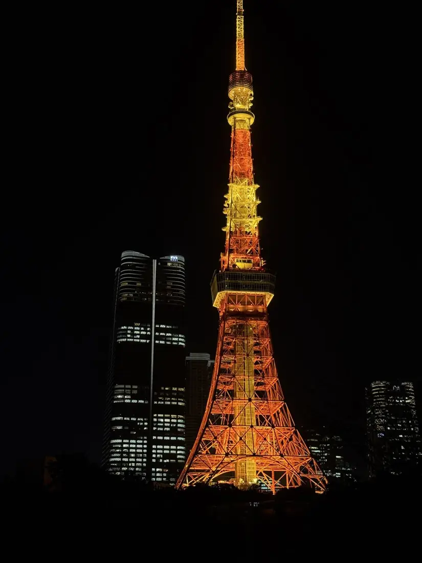 Tokyo Tower at night